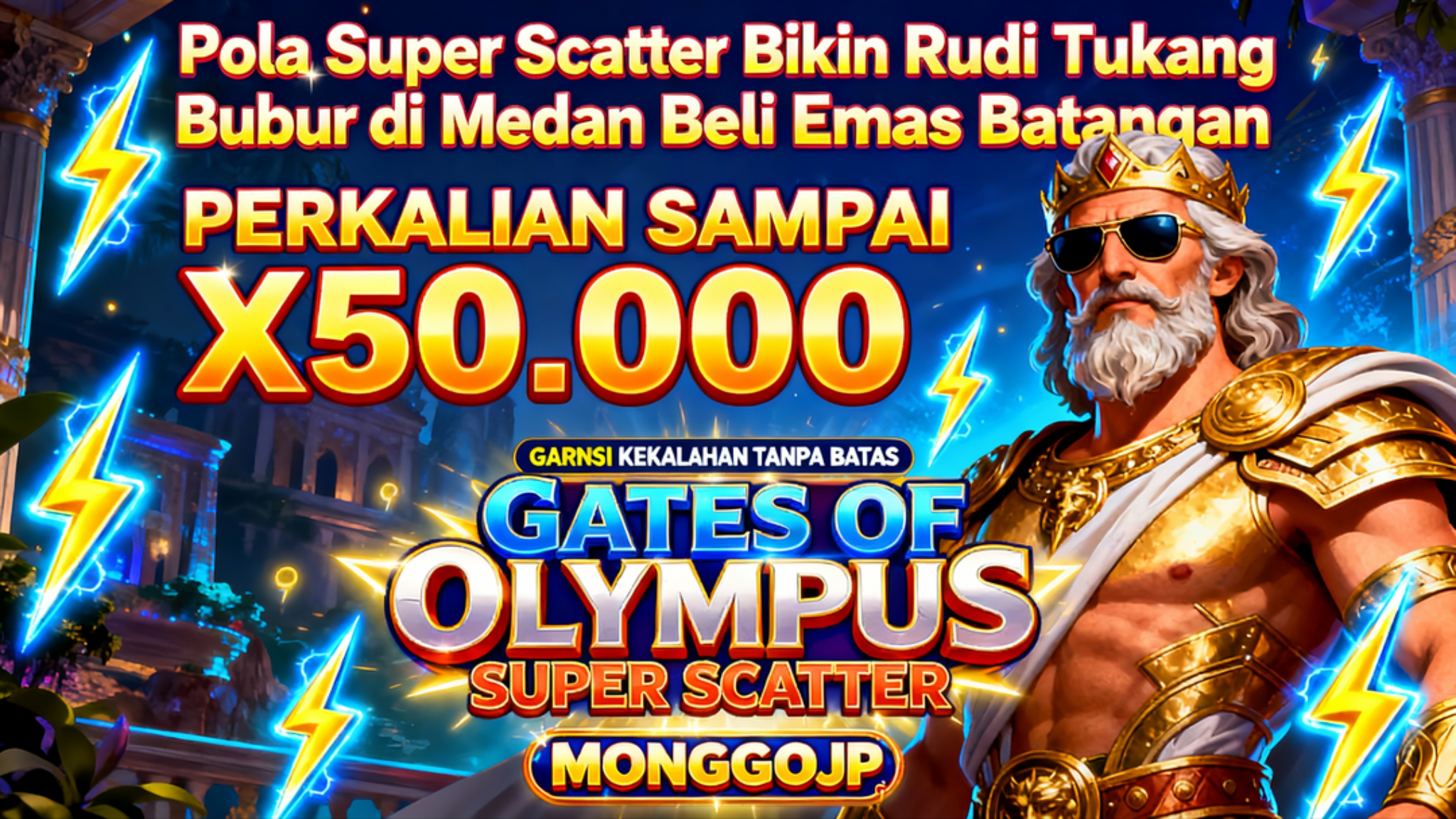 Pola Super Scatter Bikin Rudi Tukang Bubur di Medan Beli Emas Batangan