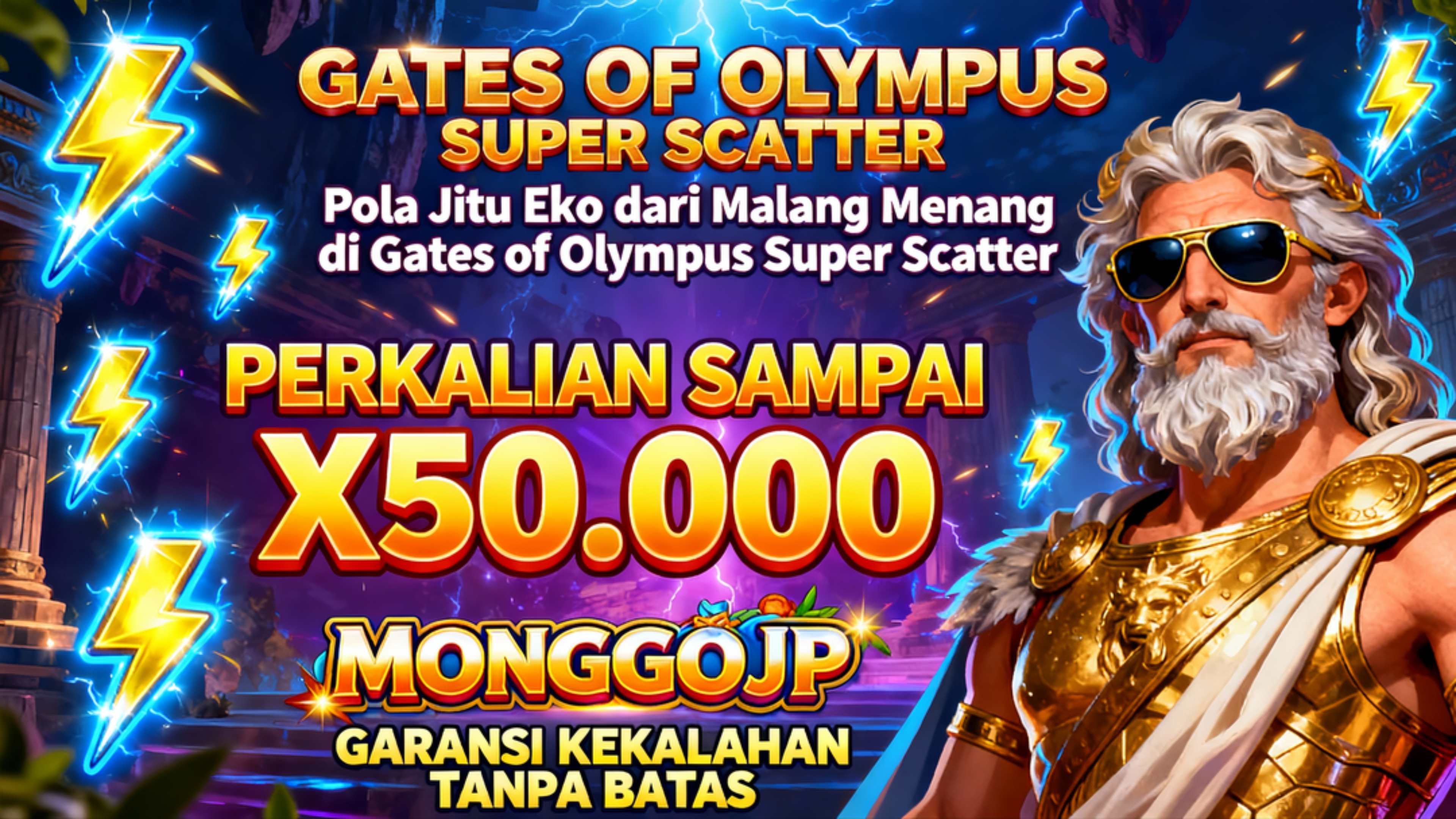 Pola Jitu Eko dari Malang Menang di Gates of Olympus Super Scatter