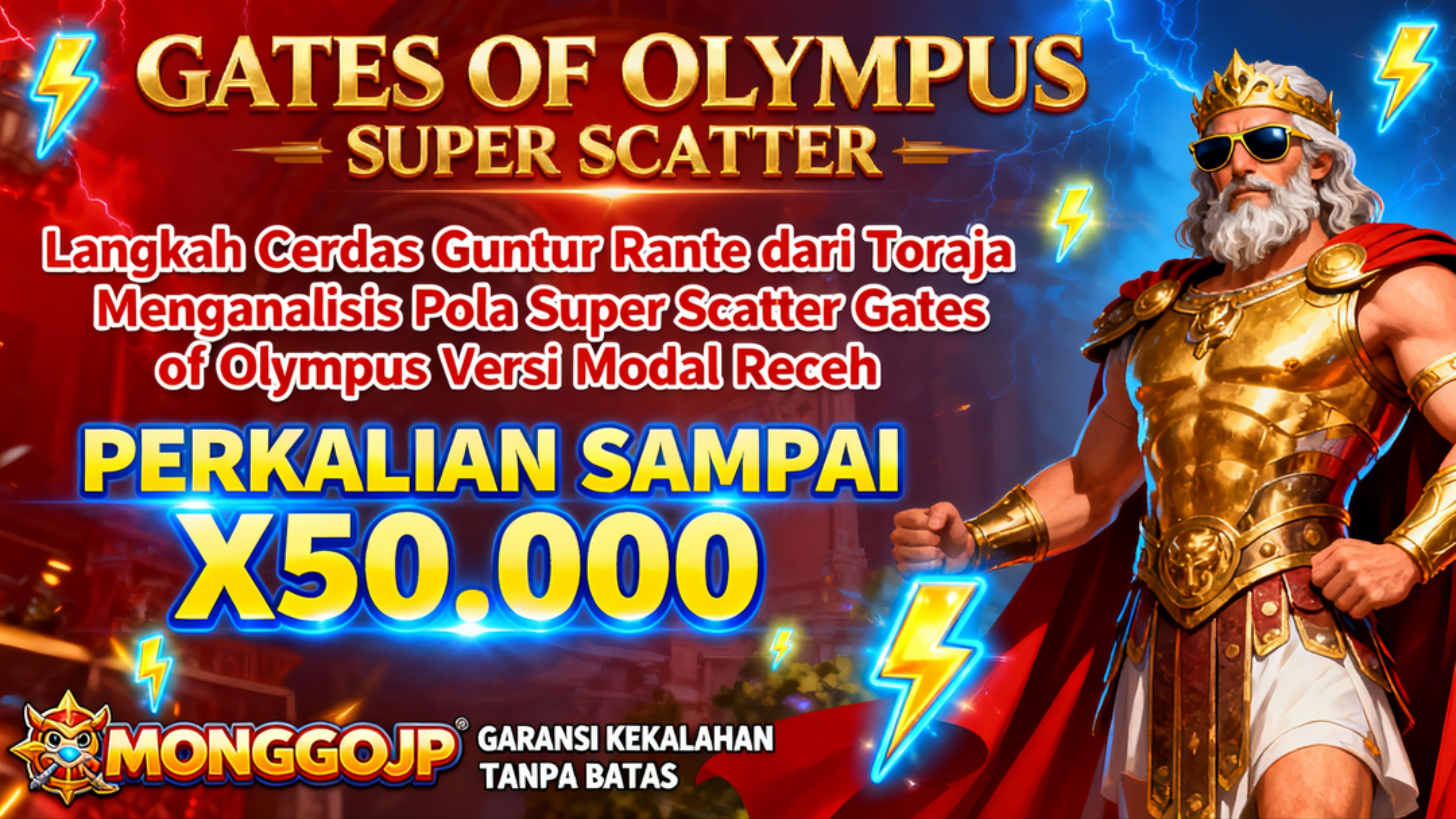 Langkah Cerdas Guntur Rante dari Toraja Menganalisis Pola Super Scatter Gates of Olympus Versi Modal Receh