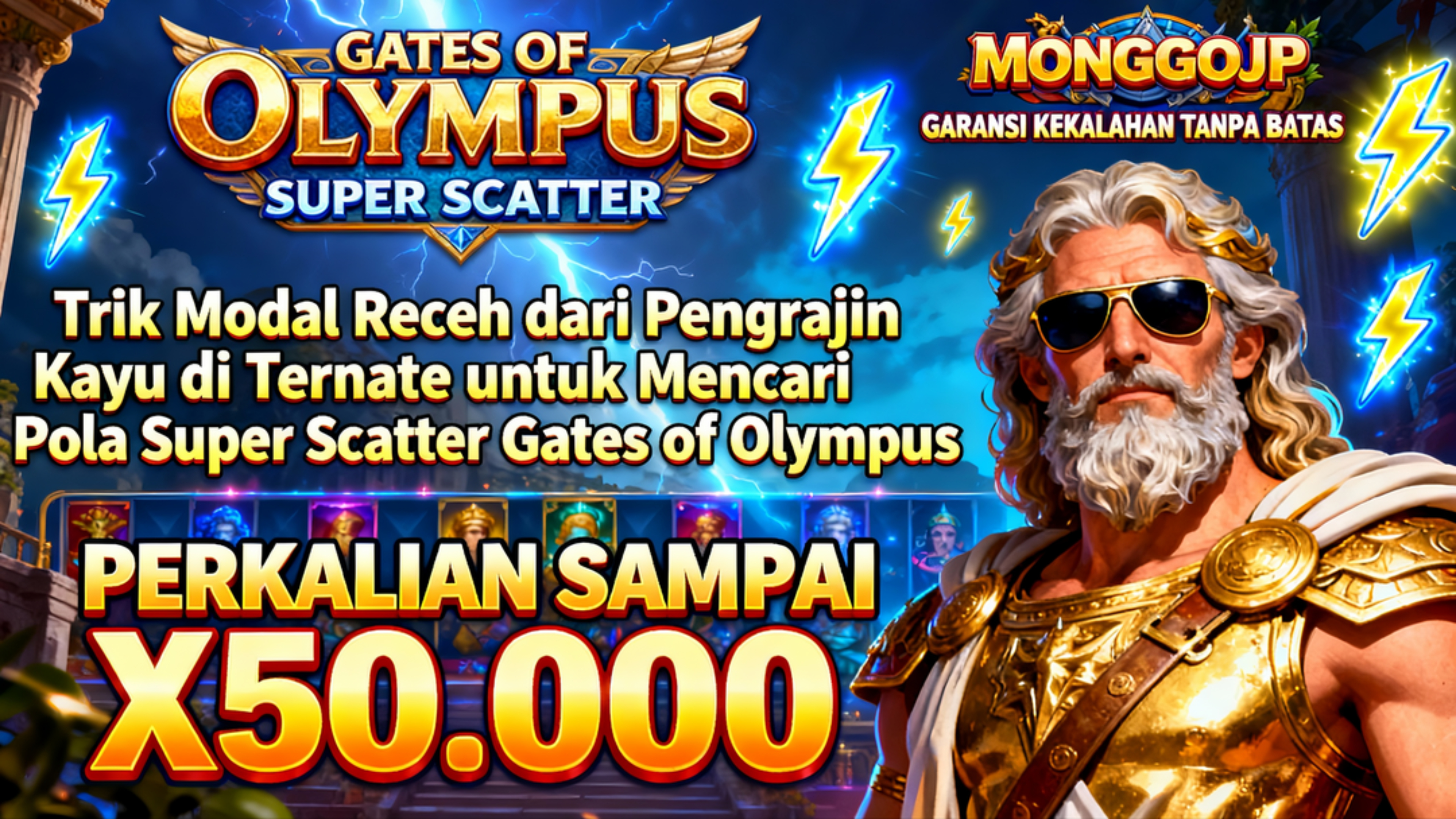 Trik Modal Receh dari Pengrajin Kayu di Ternate untuk Mencari Pola Super Scatter Gates of Olympus