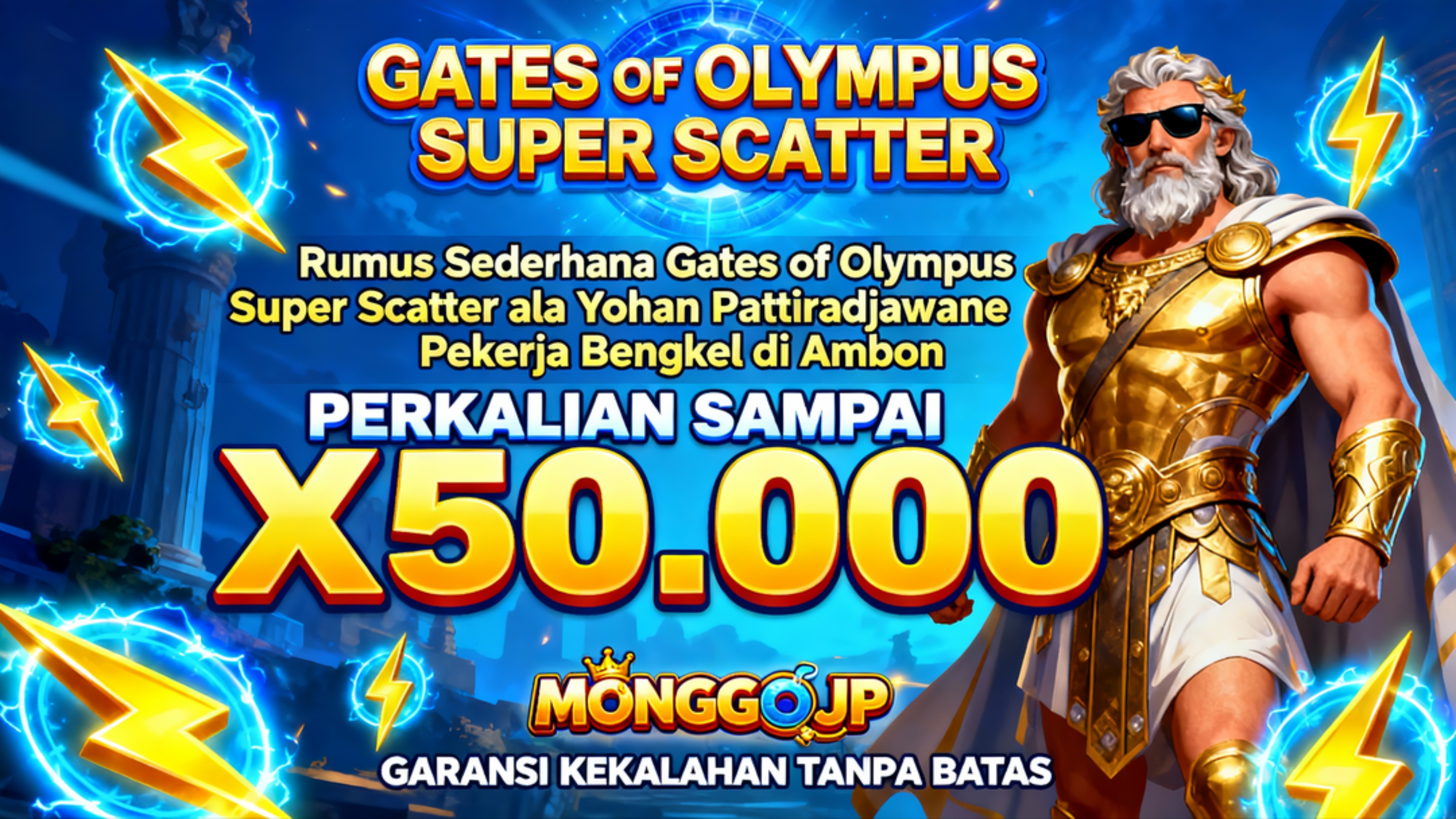 Rumus Sederhana Gates of Olympus Super Scatter ala Yohan Pattiradjawane, Pekerja Bengkel di Ambon