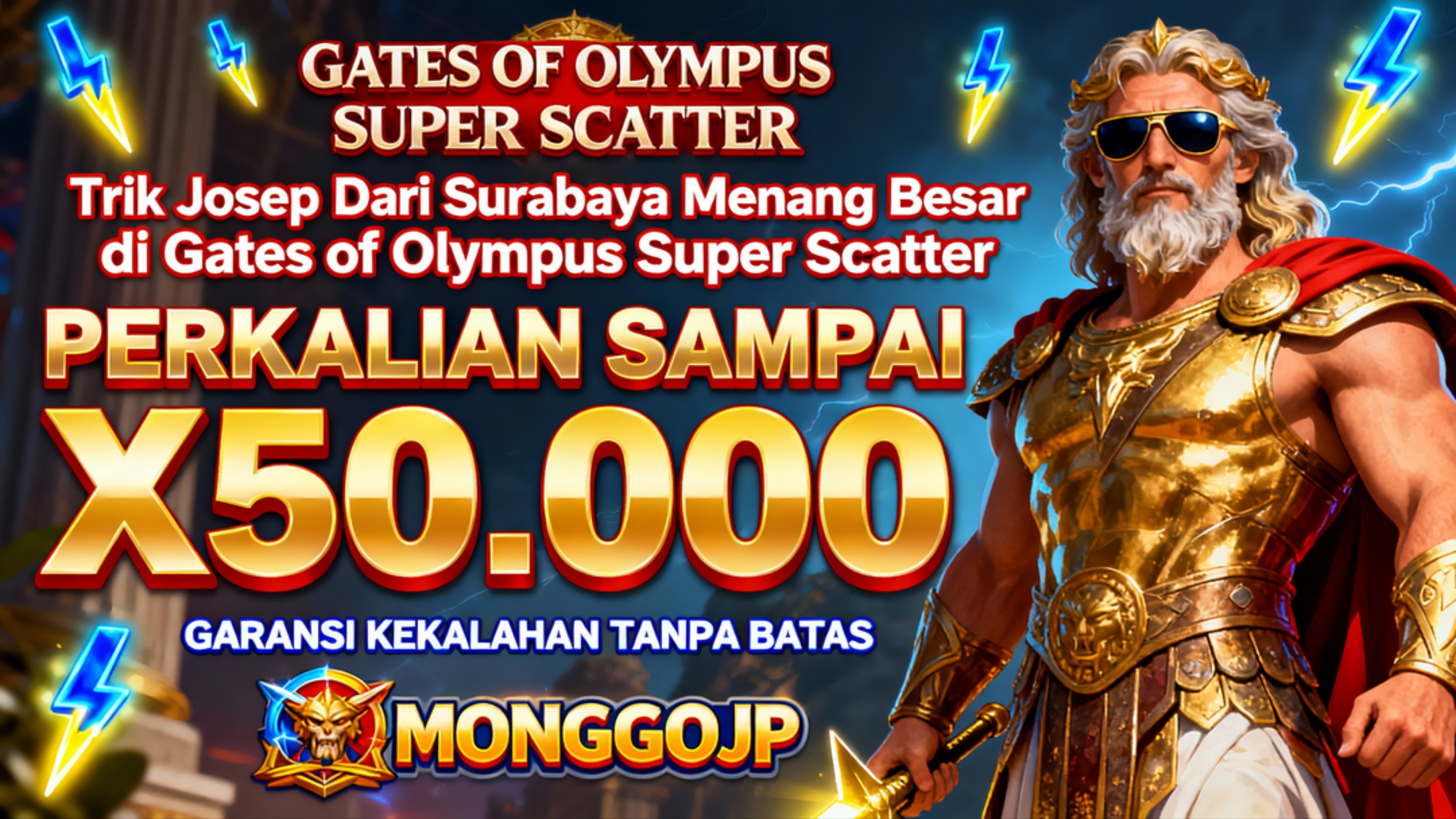 Trik Trik Josep Dari Surabaya Menang Besar di Gates of Olympus Super Scatter