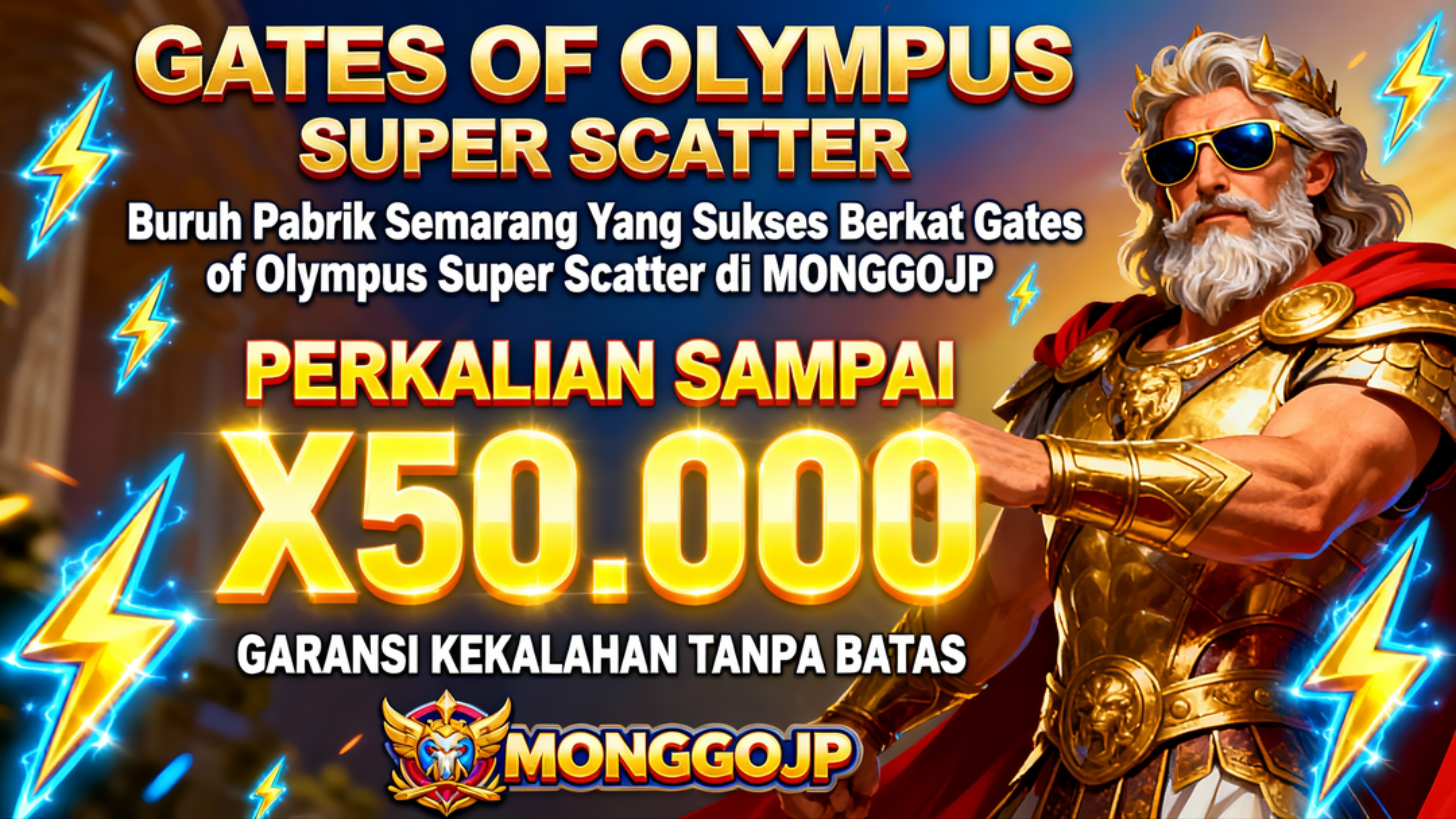 Buruh Pabrik Semarang Yang Sukses Berkat Gates of Olympus Super Scatter di MONGGOJP