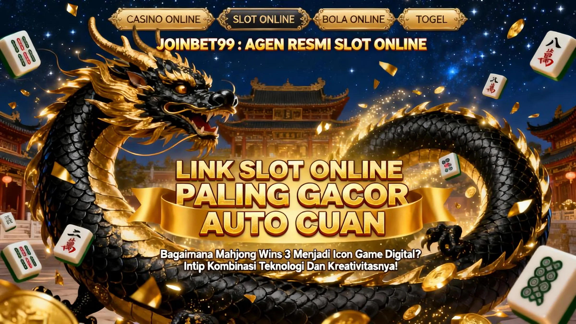 Bagaimana Mahjong Wins 3 Menjadi Icon Game Digital? Intip Kombinasi Teknologi Dan Kreativitasnya!
