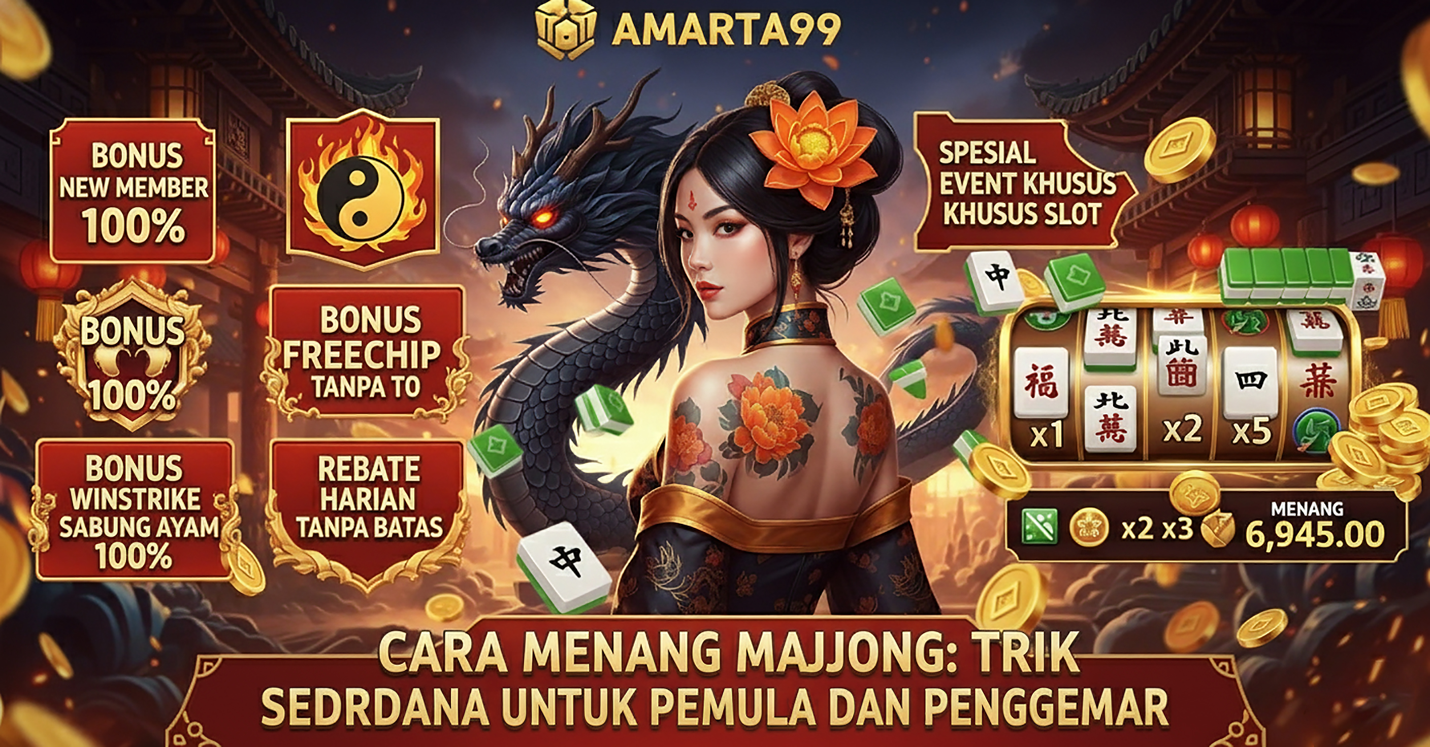 Cara Menang Mahjong: Trik Sederhana untuk Pemula dan Penggemar