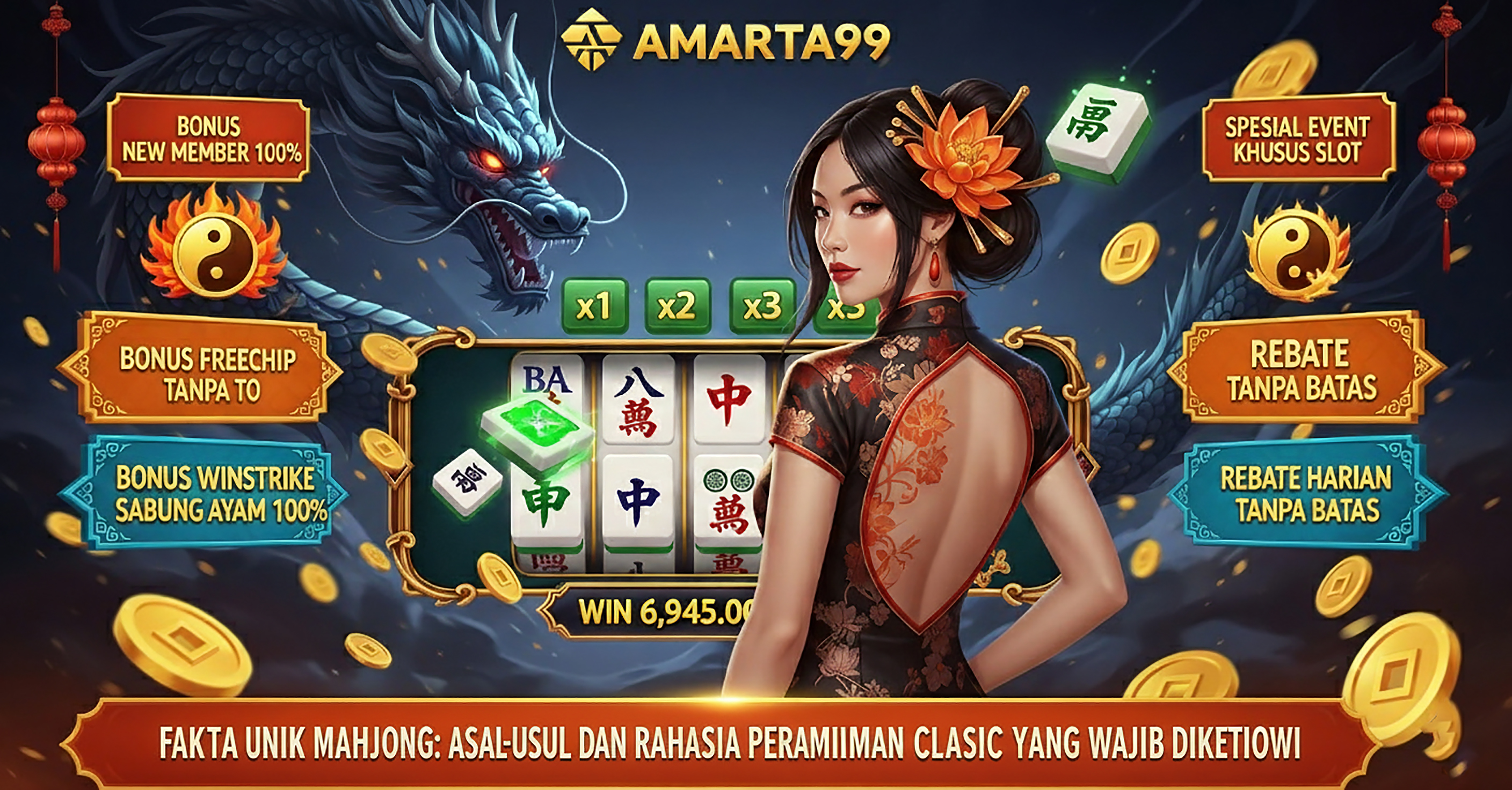 Fakta Unik Mahjong: Asal-Usul dan Rahasia Permainan Klasik yang Wajib Diketahui