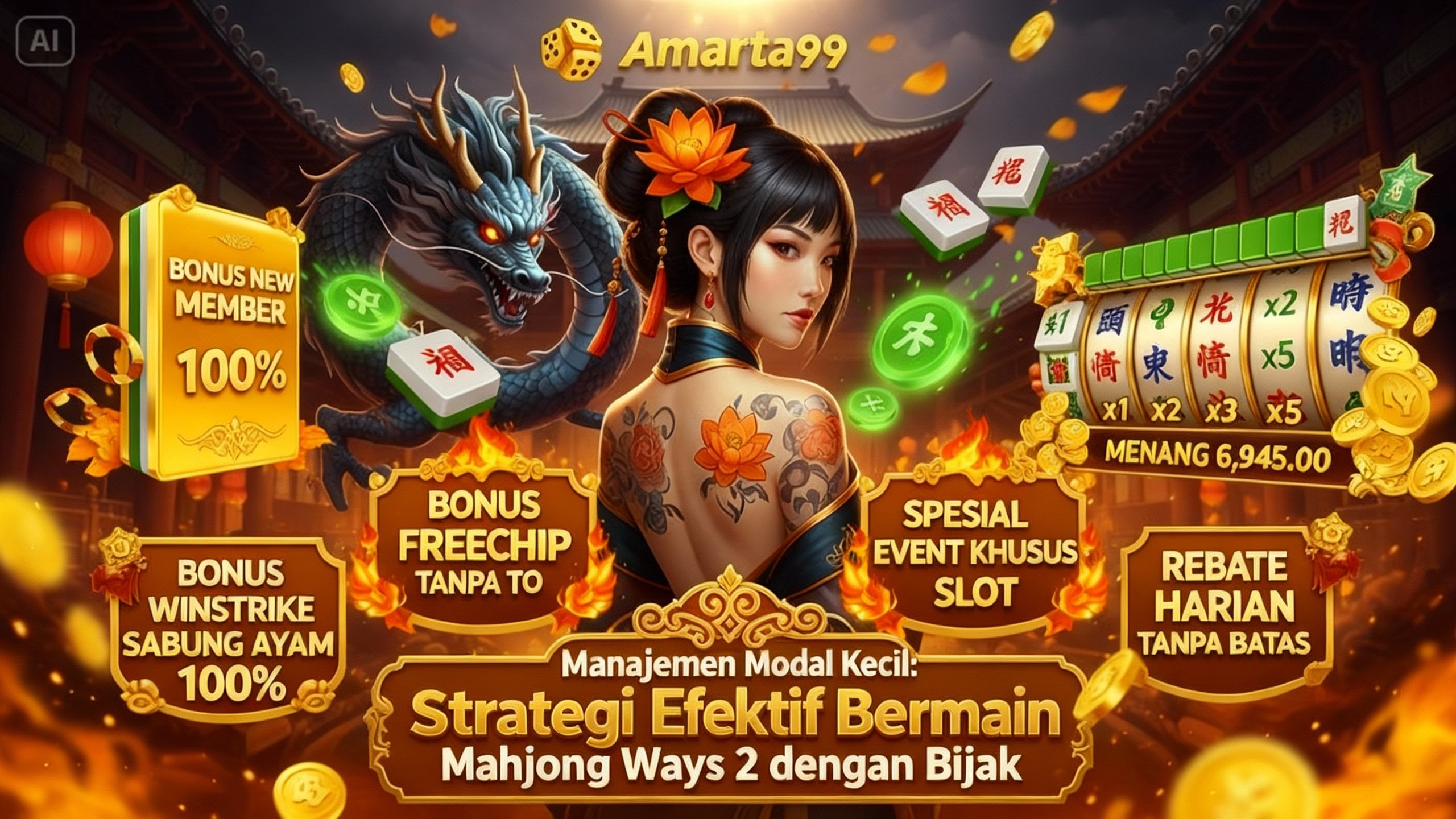 Manajemen Modal Kecil: Strategi Efektif Bermain Mahjong Ways 2 dengan Bijak