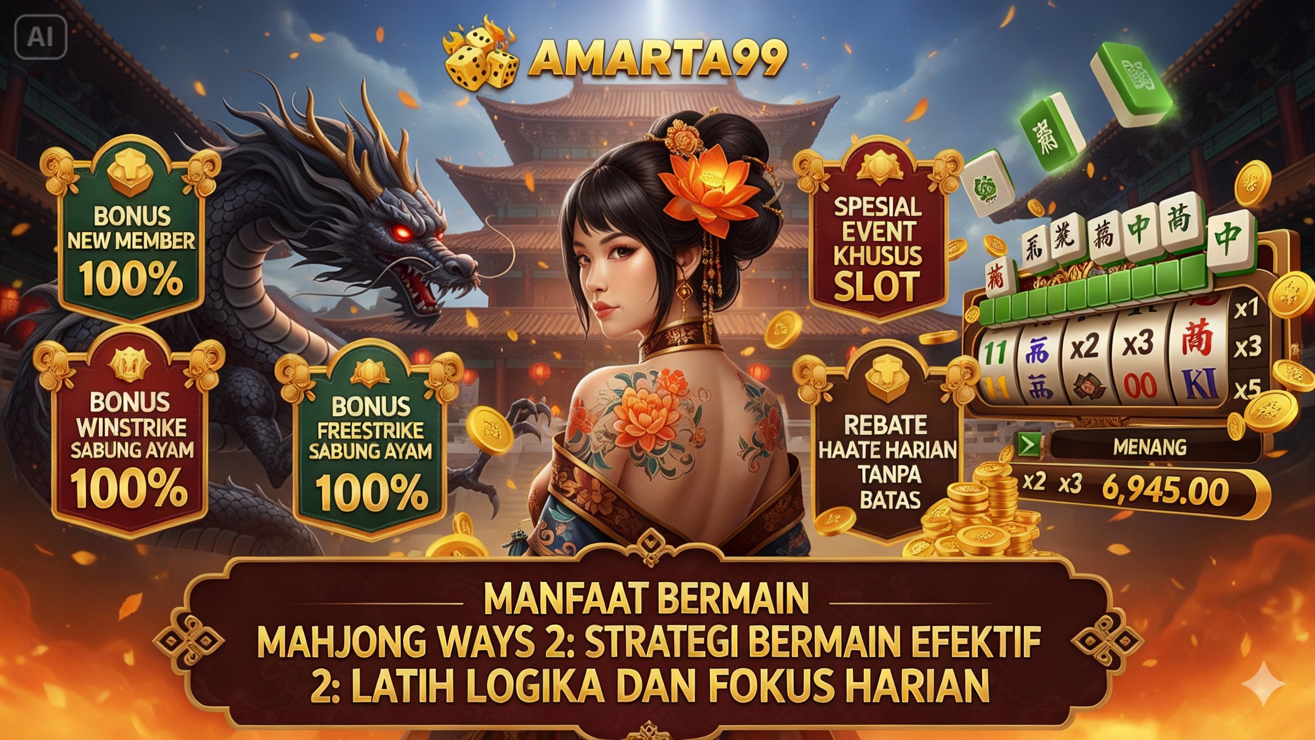 Manfaat Bermain Mahjong Ways 2: Latih Logika dan Fokus Harian