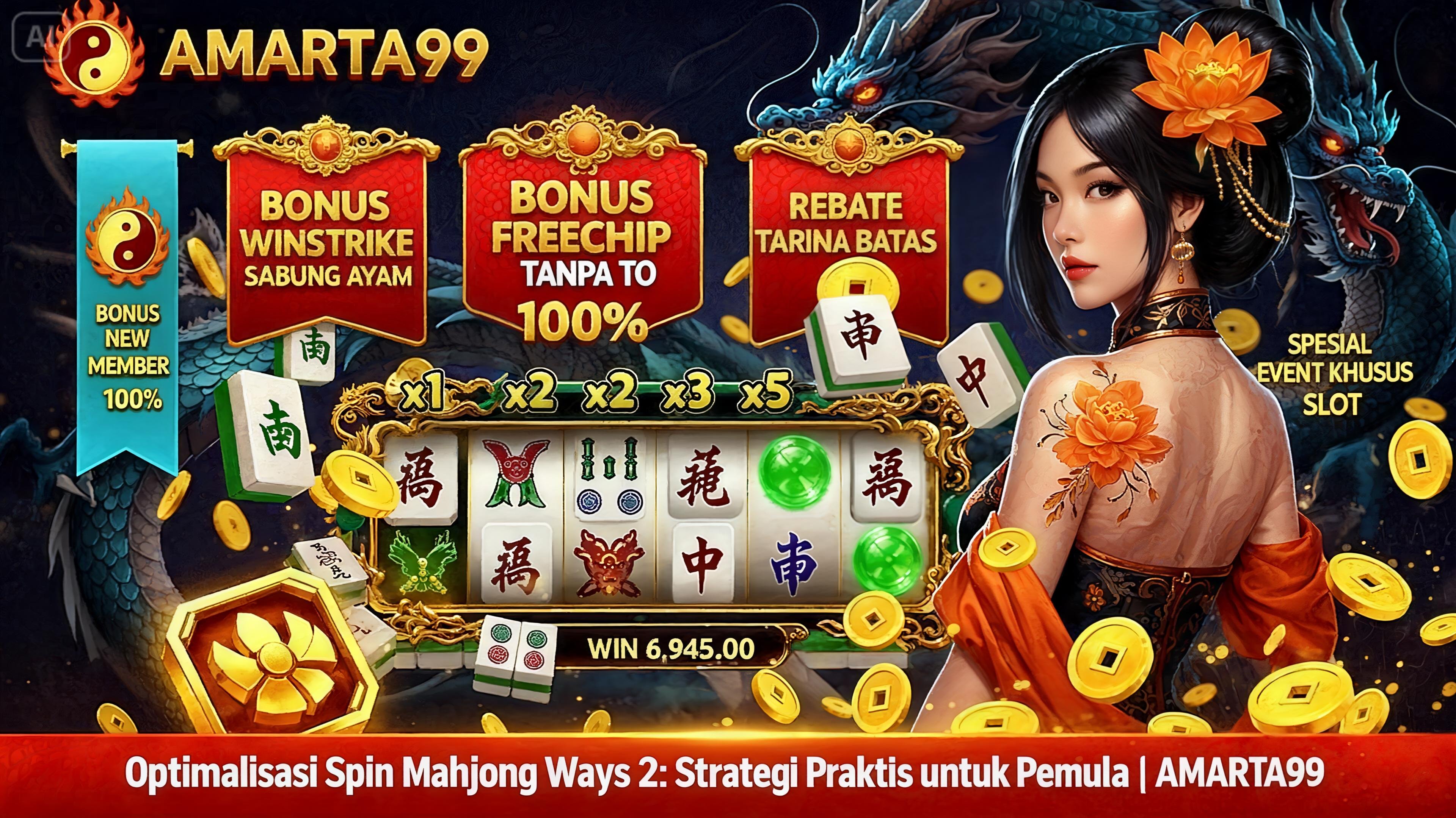 Optimalisasi Spin Mahjong Ways 2: Strategi Praktis untuk Pemula | AMARTA99