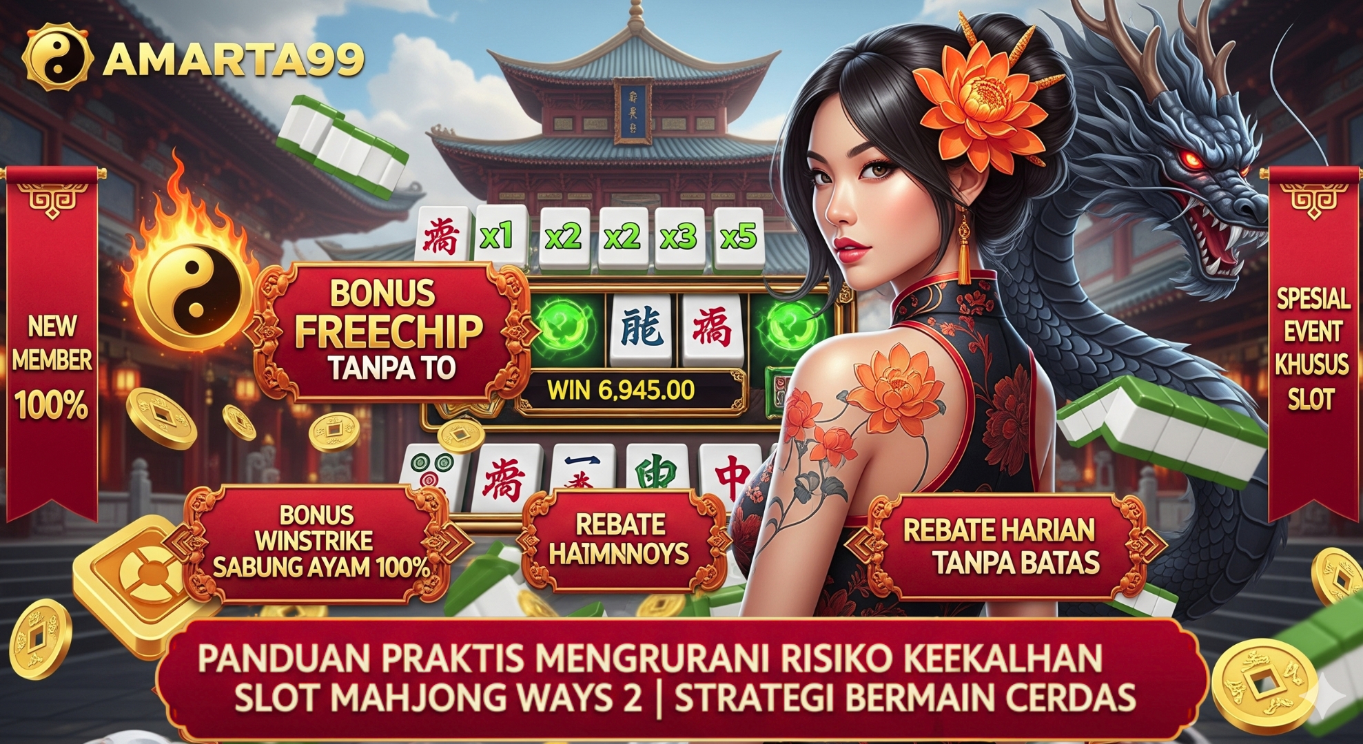 Panduan Praktis Mengurangi Risiko Kekalahan Slot Mahjong Ways 2 | Strategi Bermain Cerdas
