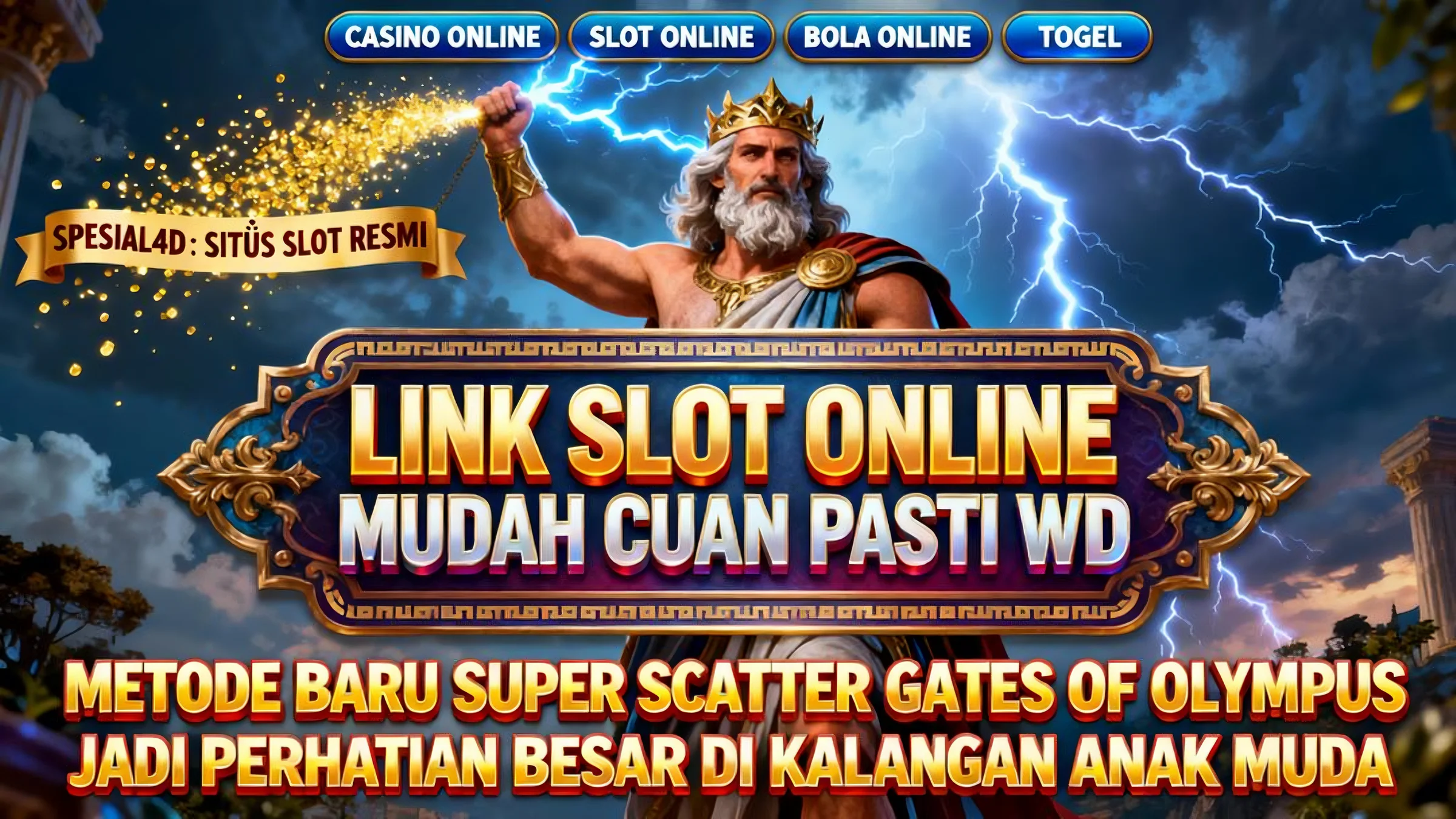 Metode Baru Super Scatter Gates of Olympus Jadi Perhatian Besar di Kalangan Anak Muda
